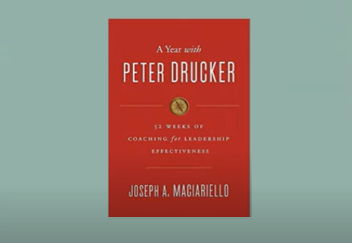 Un anio con Peter Drucker